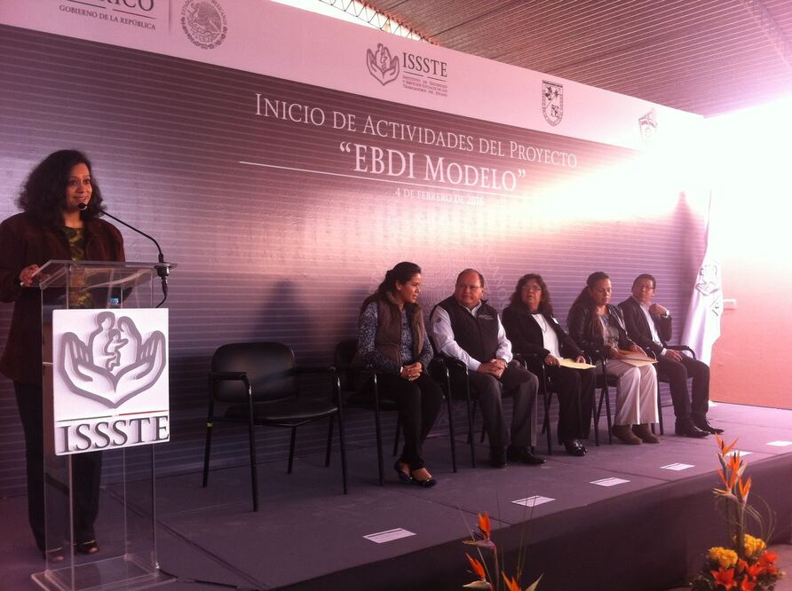 ISSSTE pone en marcha proyecto EBDI Modelo