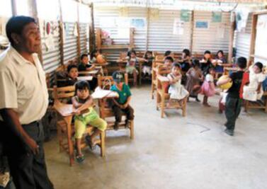 Sin libros escuelas indígenas 