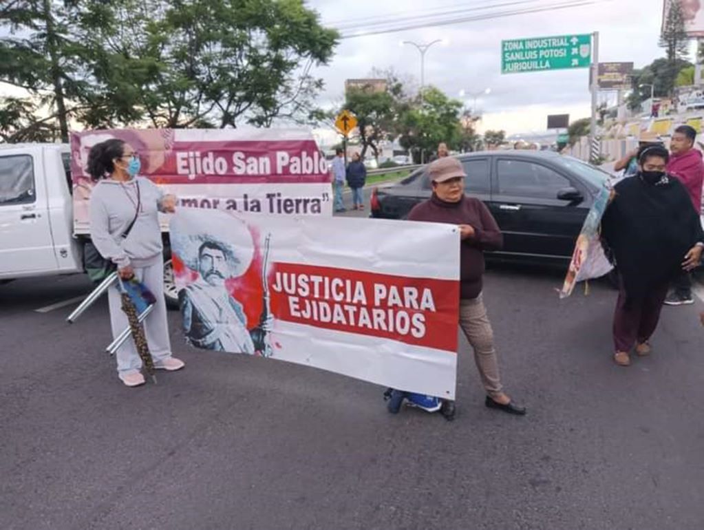 Avanza negociación con los ejidatarios de San Pablo