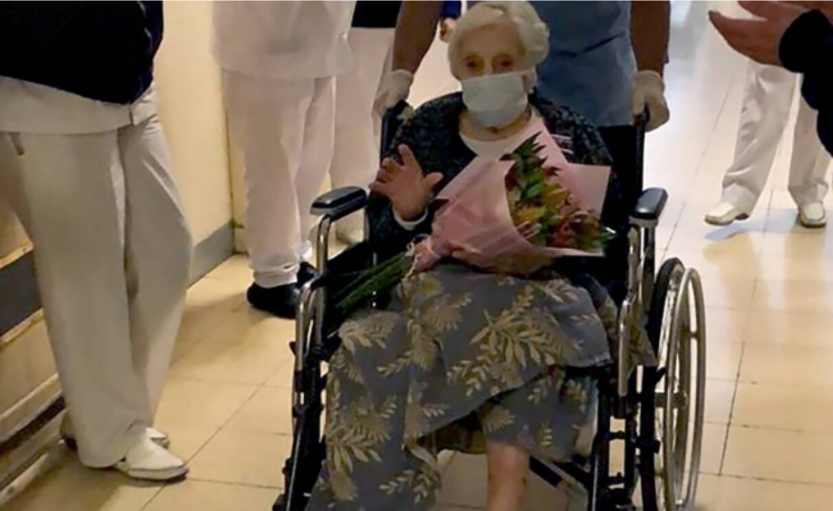 Mujer de 101 años supera el coronavirus en Argentina