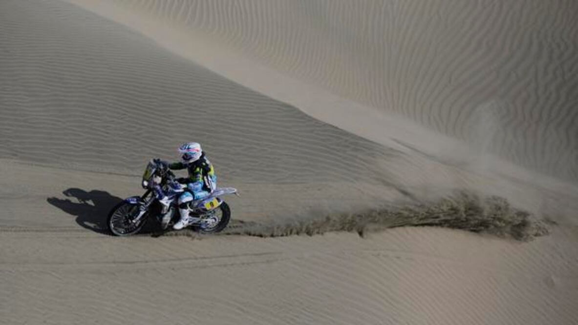 Pain, nuevo líder en motos en el Dakar