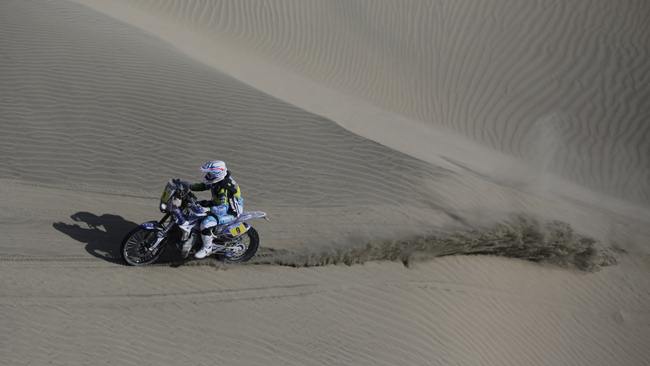 Pain, nuevo líder en motos en el Dakar
