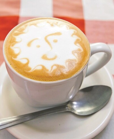 Un cafecito con mucho arte