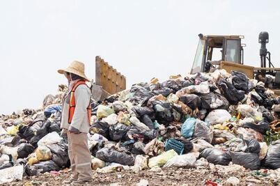 En diciembre, 25% más basura