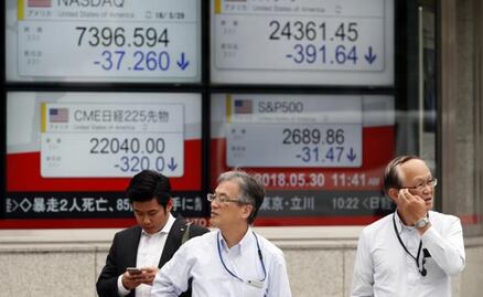 Guerra comercial pega a oriente: abren bolsas asiáticas con pérdidas