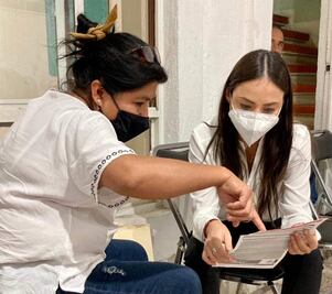 María Alemán va por campaña de propuestas, afirma