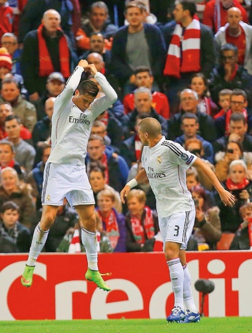 Real Madrid pone Anfield a sus pies