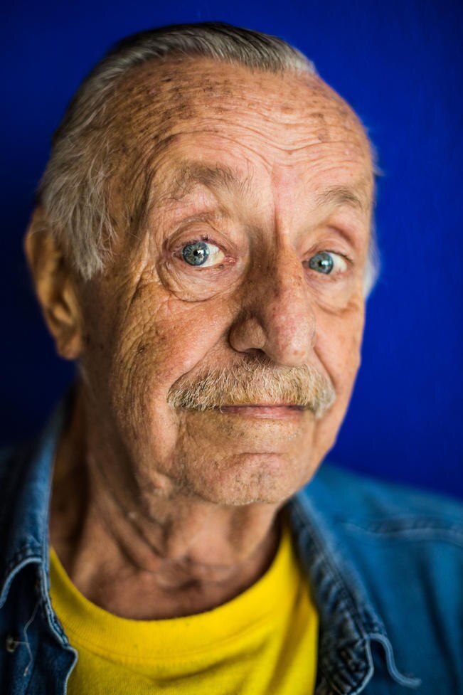 En su última charla con EL UNIVERSAL, el monero cuidó su imagen (GERMAN ESPINOSA. EL UNIVERSAL)