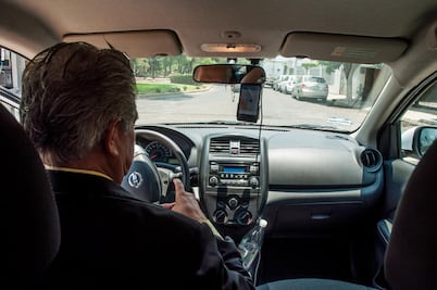 En estudio, App para auto compartido