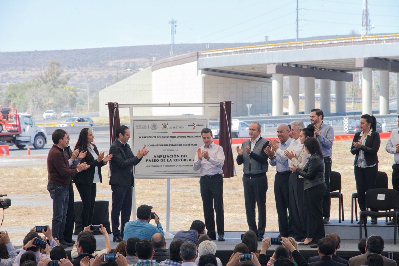 #Avance EPN entregó la última etapa de Paseo de la República