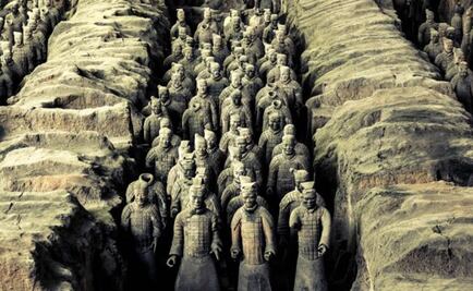 Los guerreros que acompañan a su rey en la otra vida