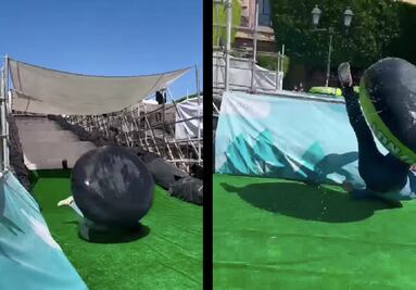 “Tobogán navideño en Querétaro es un riesgo”, denuncian usuarios en redes sociales