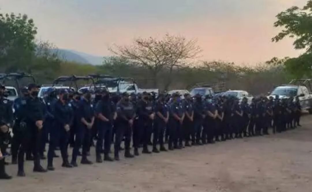 Vinculan a proceso a 11 policías de tres municipios de Chiapas (05/01/2026). Foto: Especial