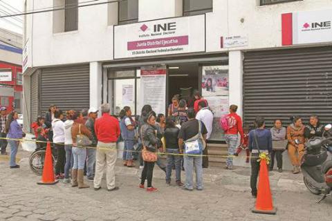 Hoy, último día para reponer credencial