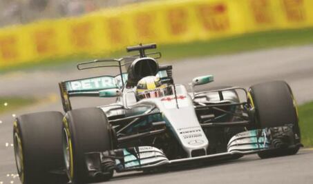 Primera función para el show F1