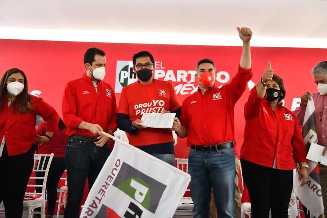 Lista la militancia PRI para el proceso electoral