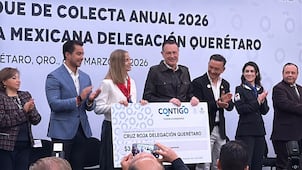 Arranca Colecta Anual 2026 de Cruz Roja Querétaro con donativo inicial de 3 mdp