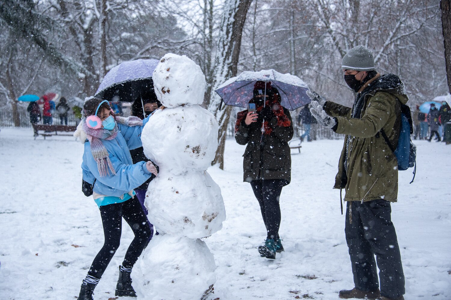 Nevada. Sorprende a España temporal; prevén colapso
