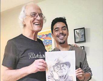 Homenaje con café a Ewald Hekking