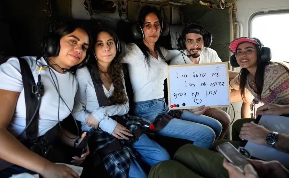 La embajada israelí en México celebró que Matan Zangauker fue puesto el libertad. Foto: Especial