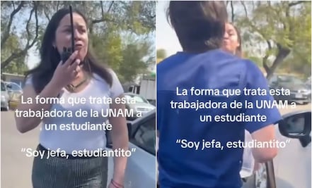 Vigilante de la UNAM amenaza a estudiante tras no mostrar credencial; “recuerda que eres hombre”