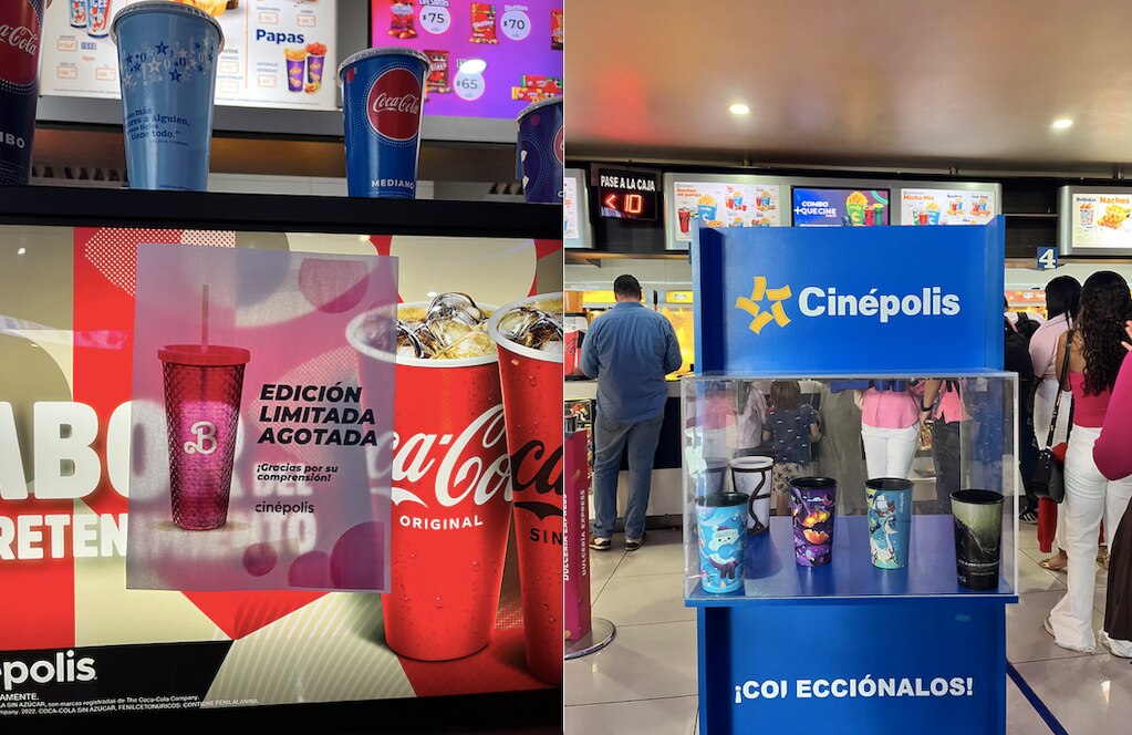 También volaron los vasos coleccionables de Barbie en Querétaro