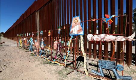 Ve EU a través del muro, con ganas de llorar