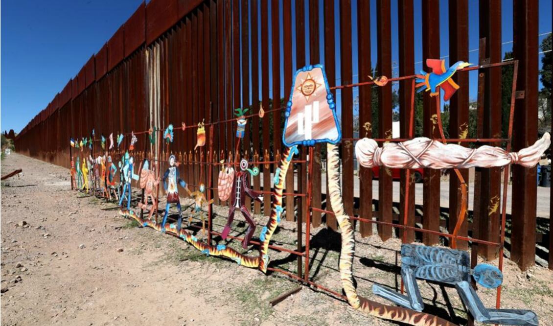 Ve EU a través del muro, con ganas de llorar