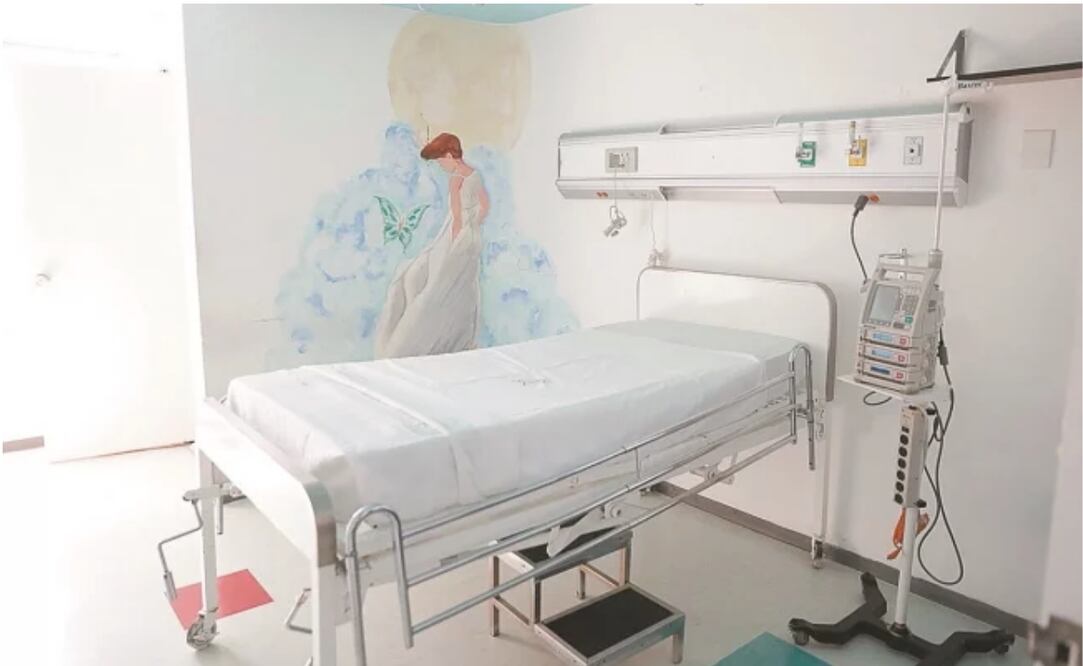 En el Hospital de Pediatría del Centro Médico Siglo XXI se instaló desde 2018 la primera Sala de Cuidados Paliativos para Niños con Cáncer y Enfermedades Terminales del país. Fotos: Iván Stephens/EL UNIVERSAL