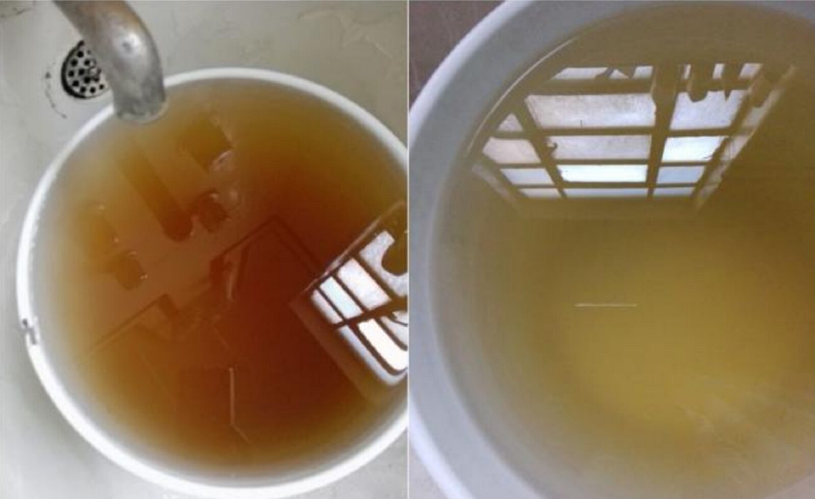 Llega agua sucia a la CDMX