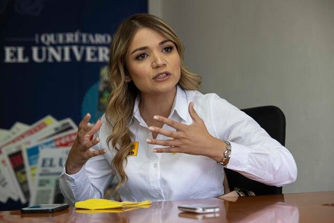 Vanesa Garfias: "PRD tiene posibilidades de ganar en la capital de Querétaro"