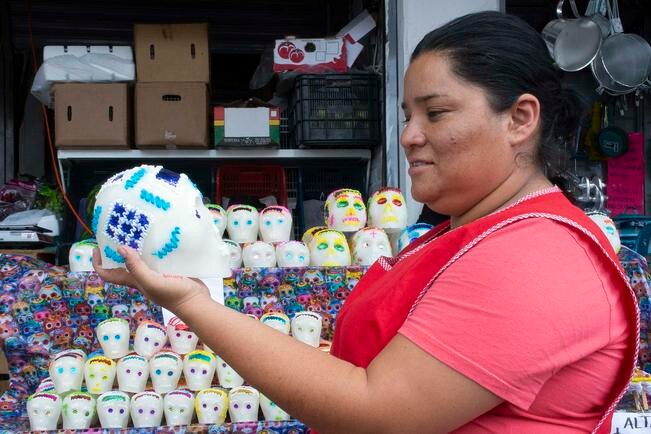 La dulce tradición de las calaveritas de azúcar