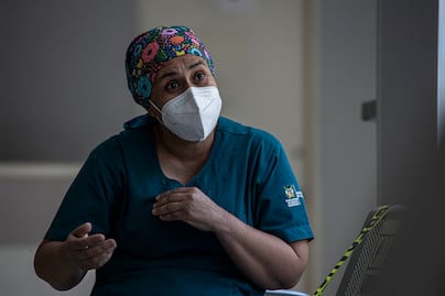 “He visto enfermeras rezando por pacientes”