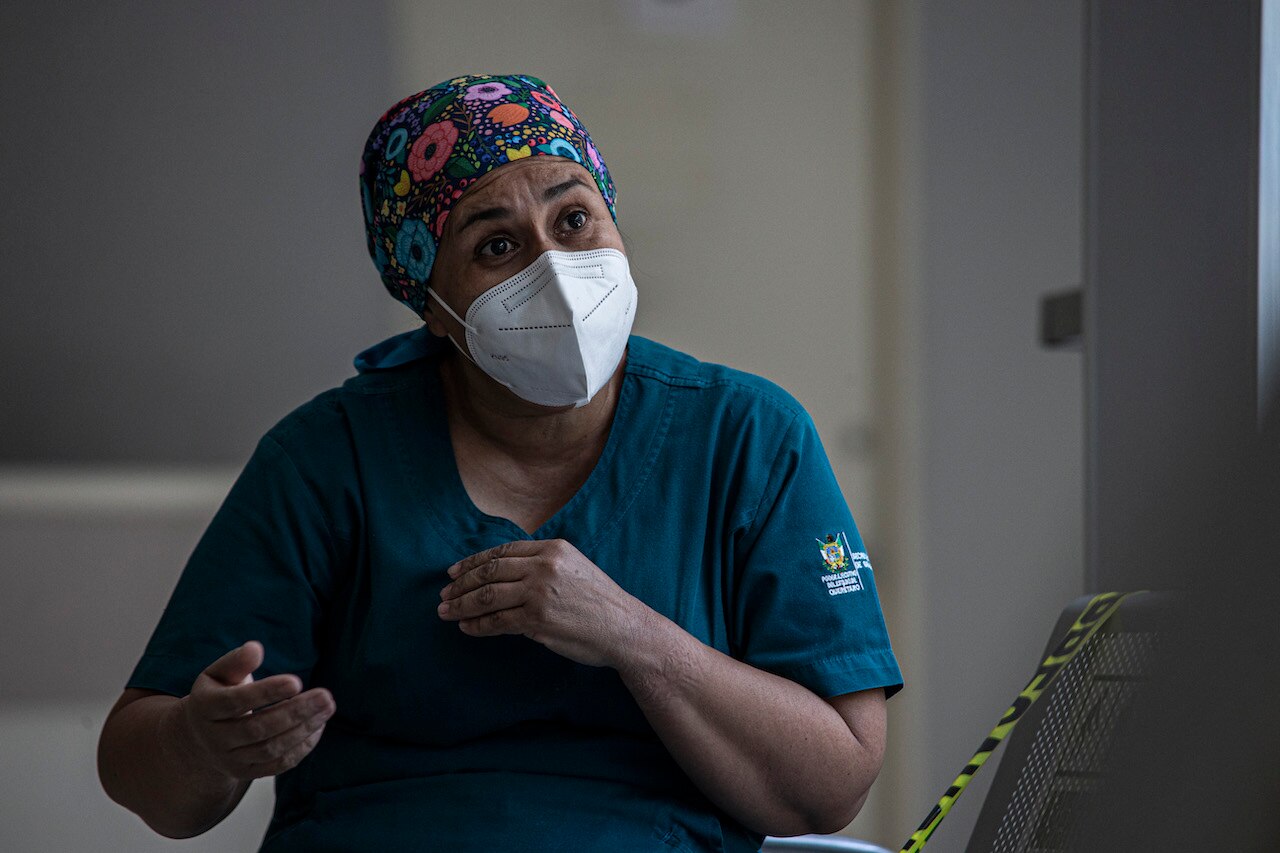 “He visto enfermeras rezando por pacientes”