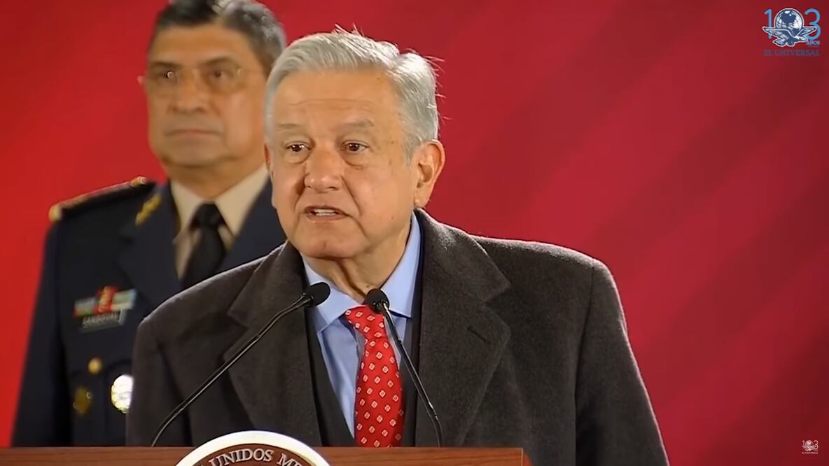 Conferencia del presidente Andrés Manuel López Obrador. Foto: Captura de pantalla