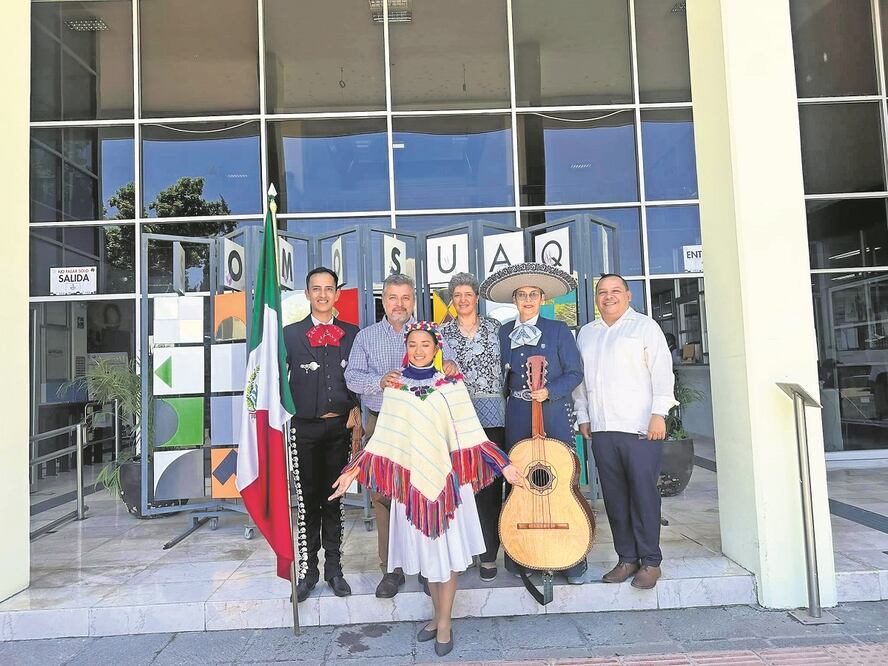 Abanderamiento Artistas Universitarios previo a gira a Portugal