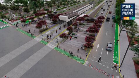 Opinión. Paseo 5 de Febrero, ¿obra vial para el ciudadano o para el automóvil?