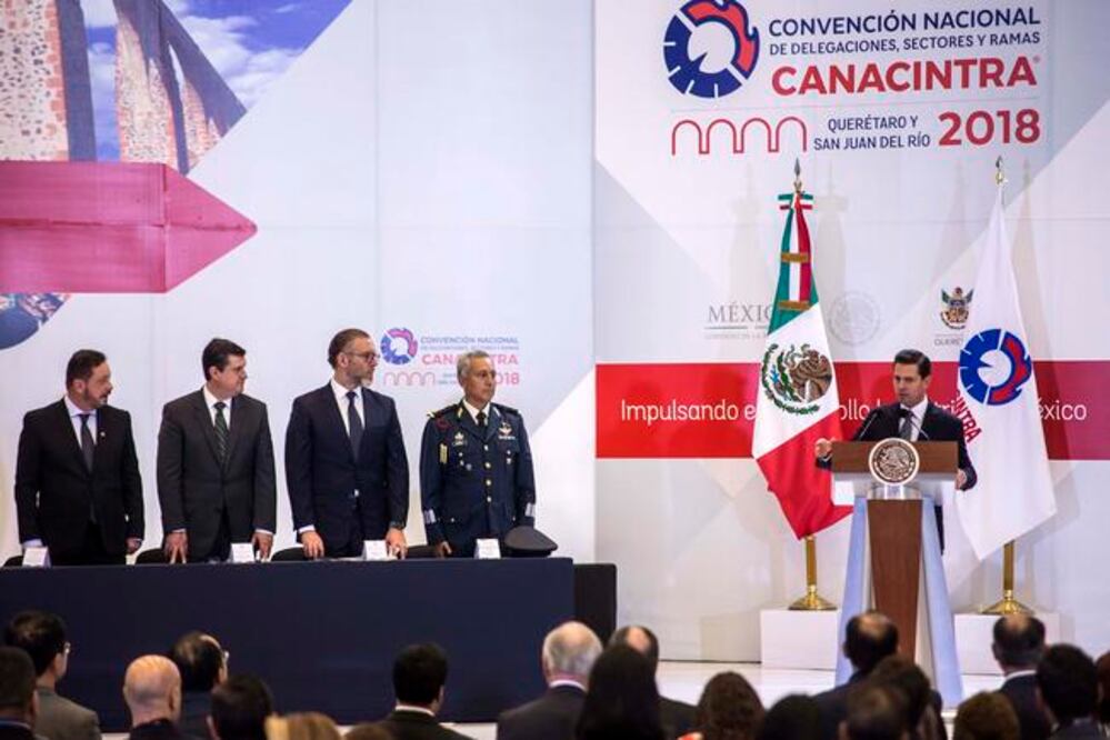 La Convención Nacional de Delegaciones, Sectores y Ramas 2018 congrega a los industriales más importantes del país; la inauguración estuvo a cargo del presidente de la República. / Foto: Demian Chávez