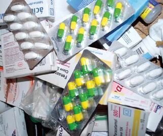 170 ton de medicinas retiradas en 17 meses