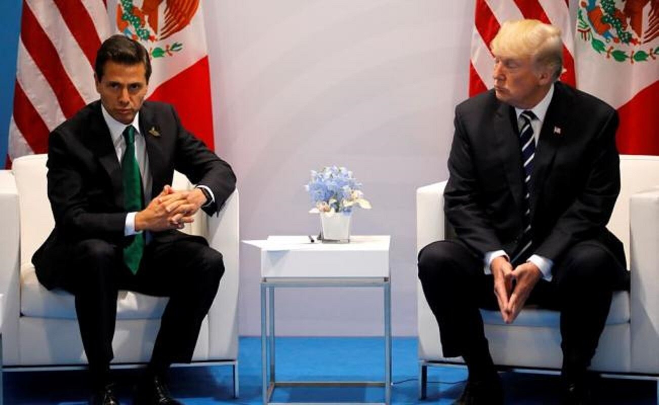 Casa Blanca difunde temas de reunión entre Trump y Peña; no destaca muro