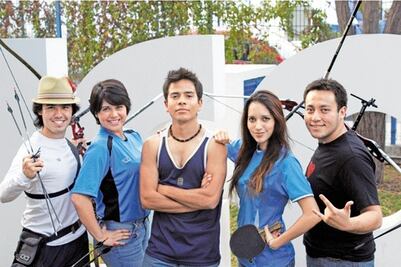 Deportistas en la Universiada