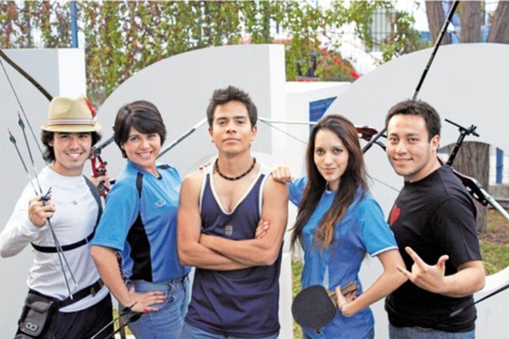 Deportistas en la Universiada