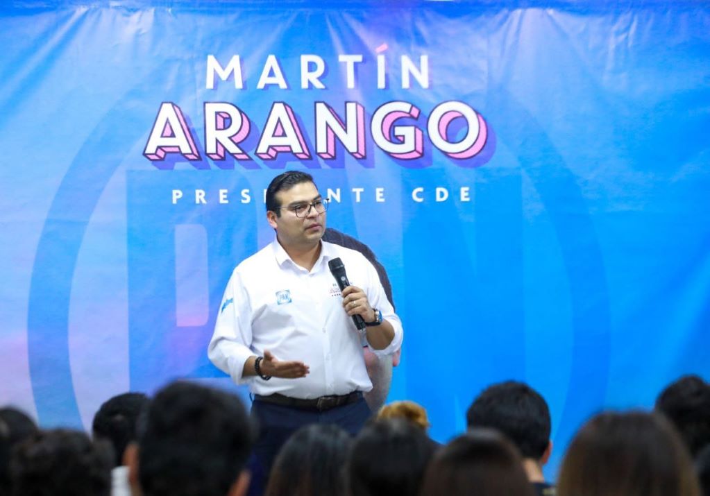 Martín Arango arranca campaña por la presidencia estatal del PAN