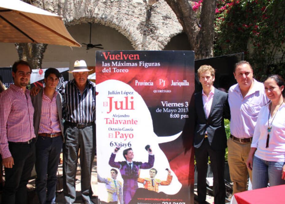 El Juli, Talavante y El Payo, en Juriquilla