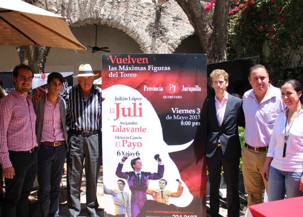 El Juli, Talavante y El Payo, en Juriquilla