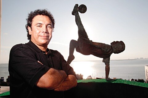 Su padre fue quien le dio alas de gloria