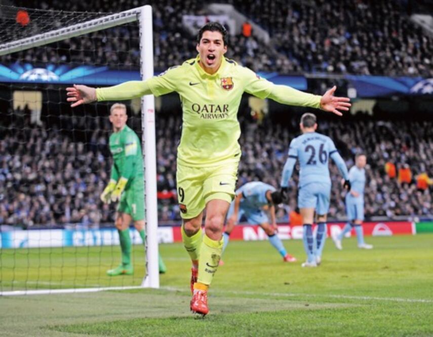 Luis Suárez deja sin pila a citizens