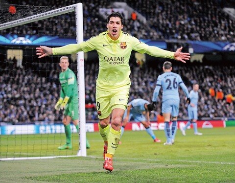 Luis Suárez deja sin pila a citizens