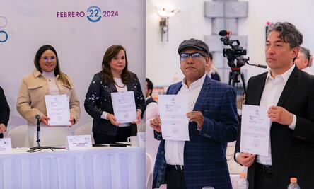 Firman acuerdo con el IEEQ para la integridad electoral