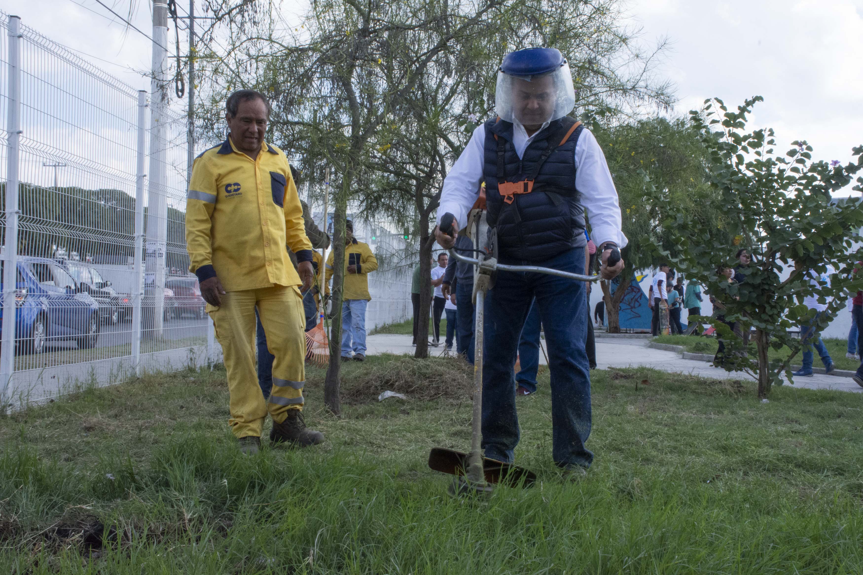 Crean galería de arte en Día del Voluntariado 
